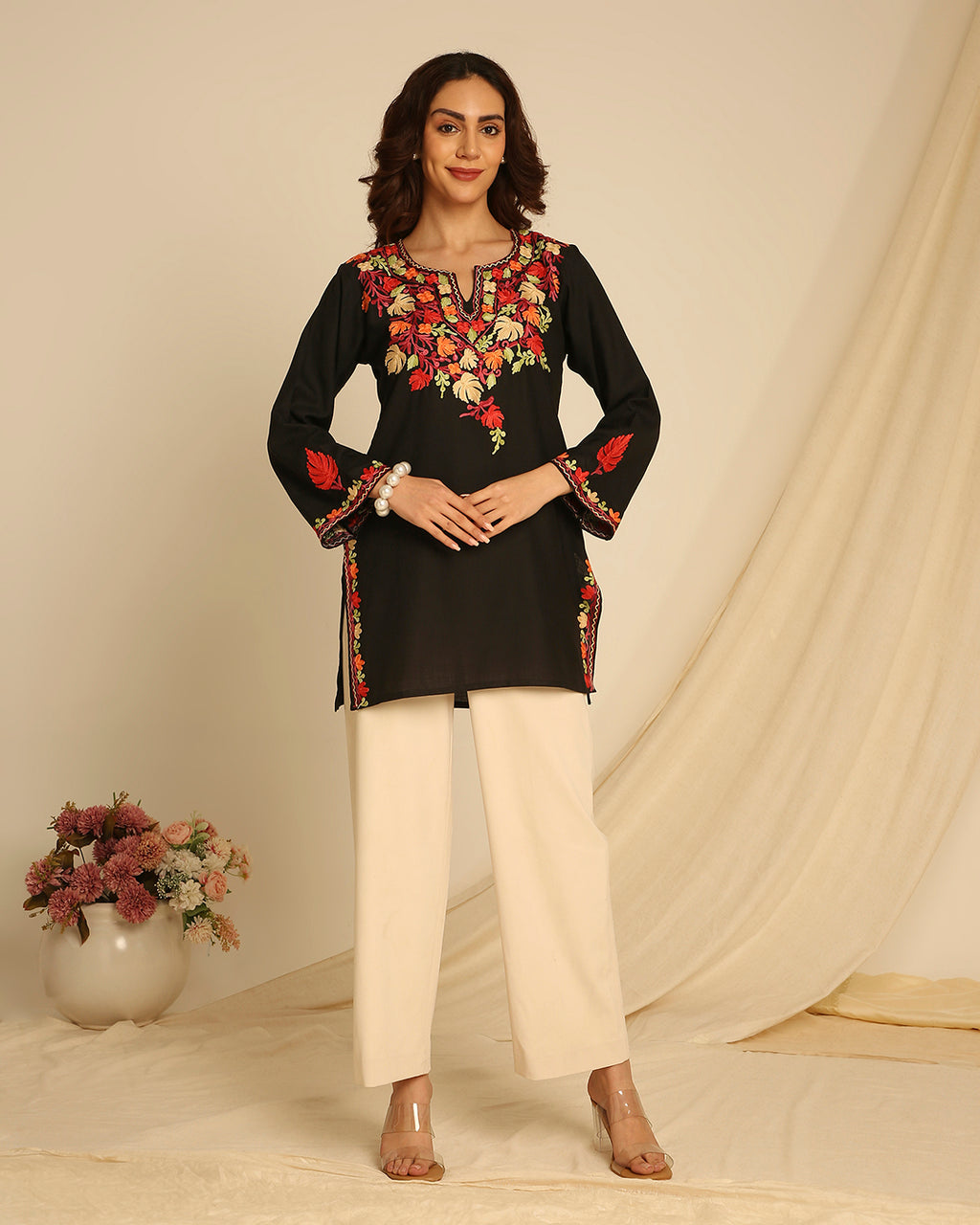 Blackleaf Elegance Kurta