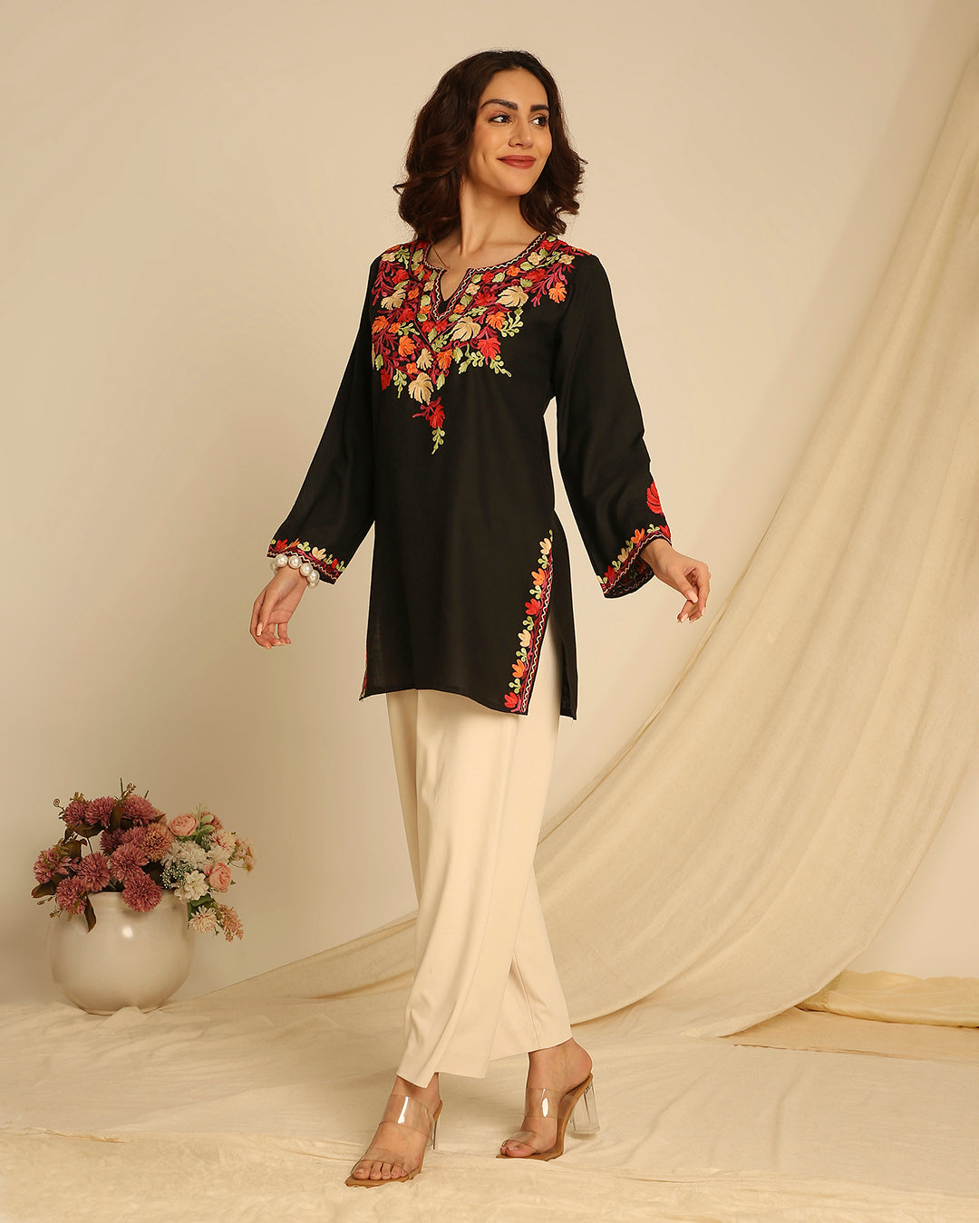 Blackleaf Elegance Kurta