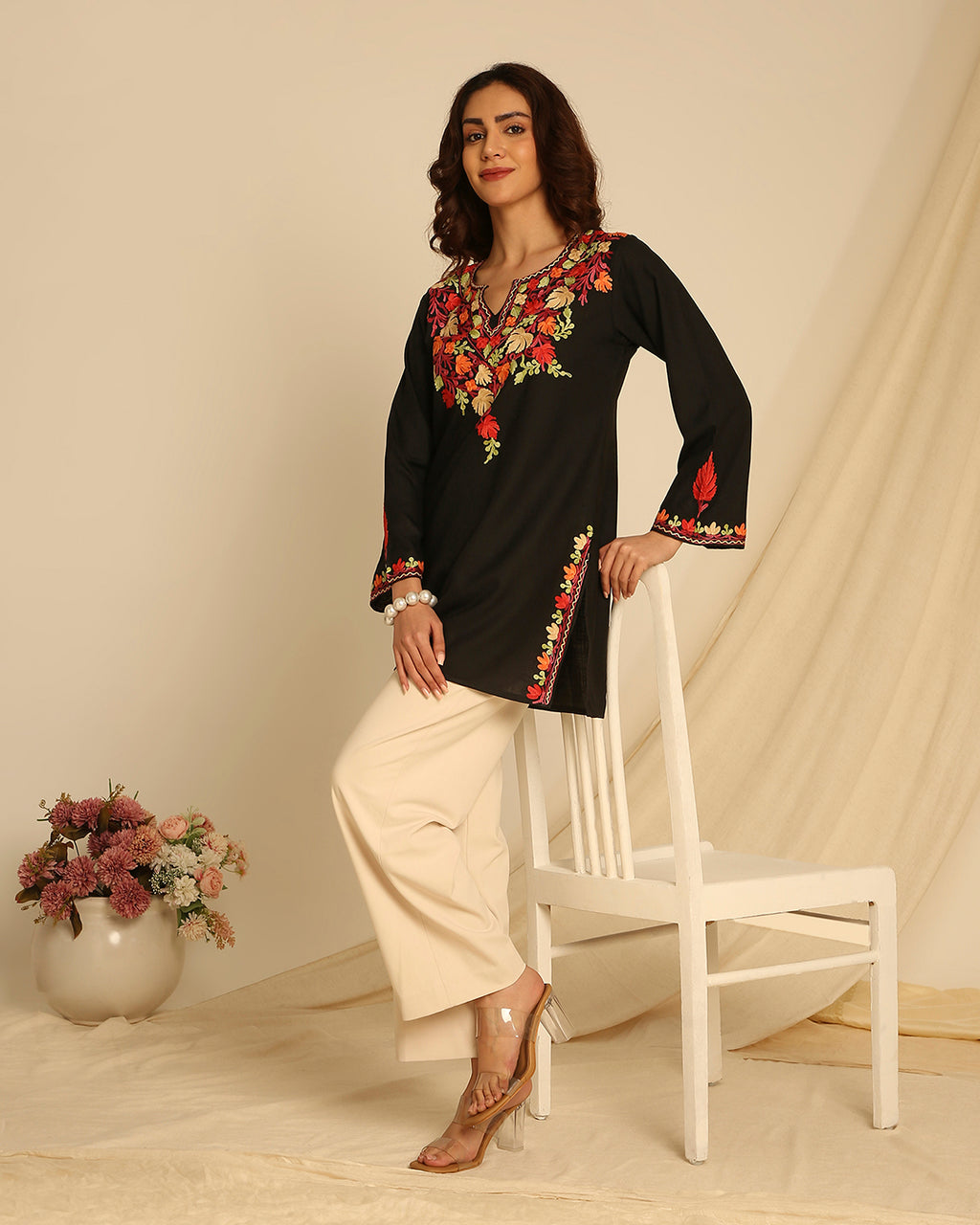 Blackleaf Elegance Kurta