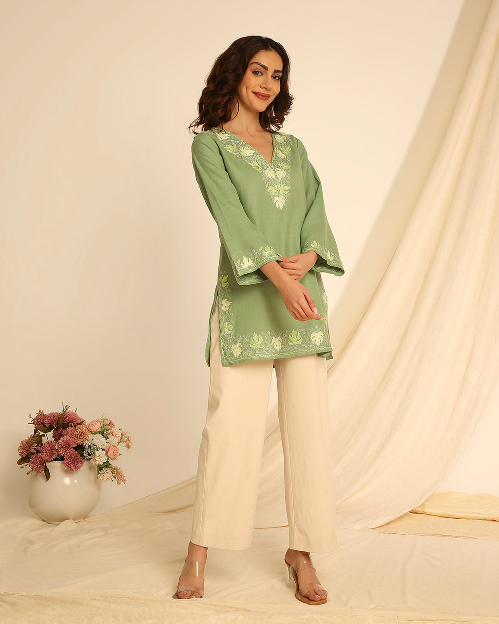 Forest Bloom Kurta