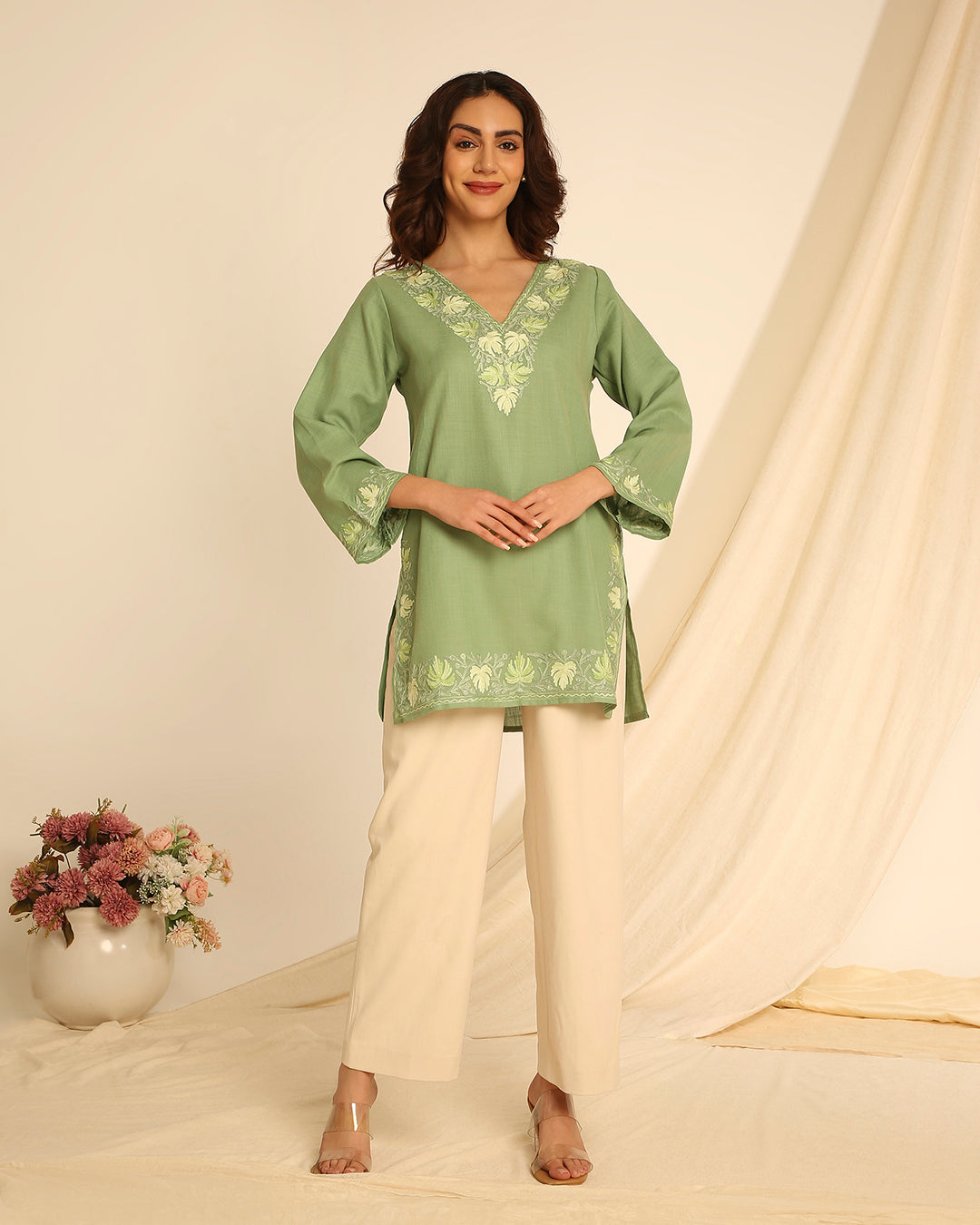 Forest Bloom Kurta