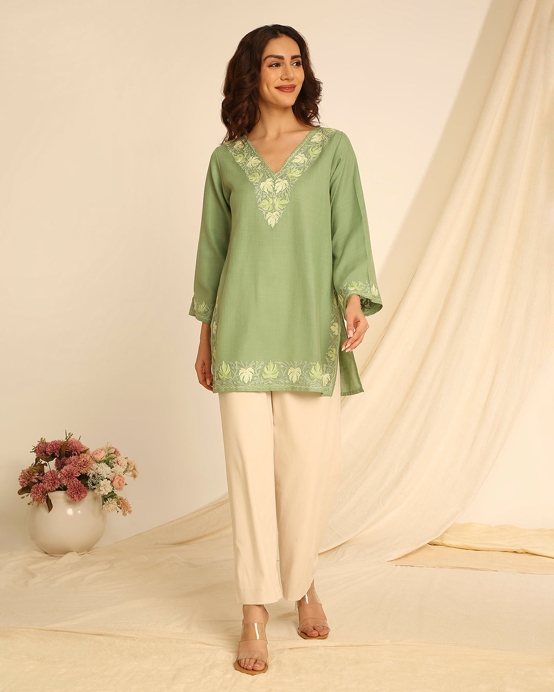 Forest Bloom Kurta