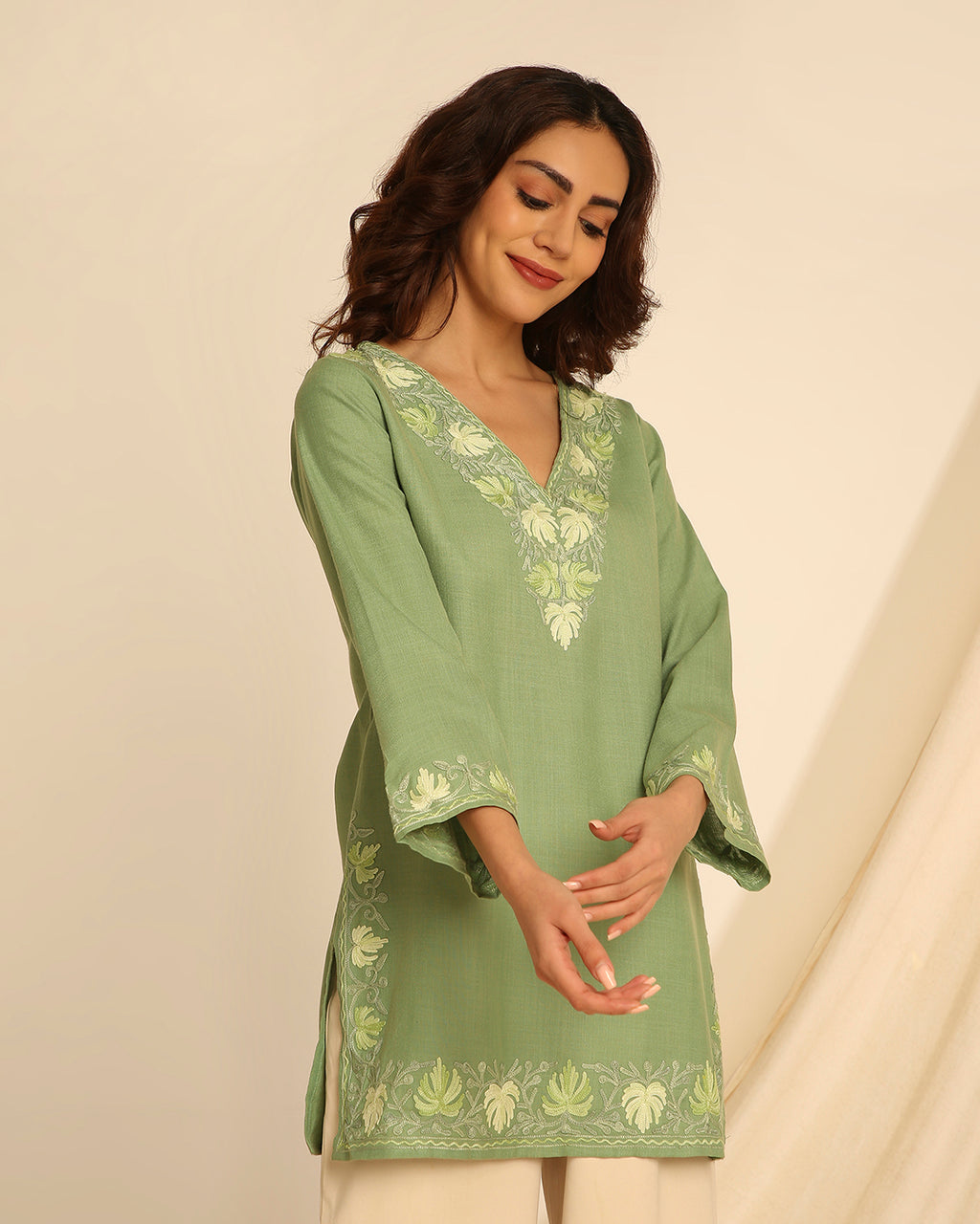 Forest Bloom Kurta